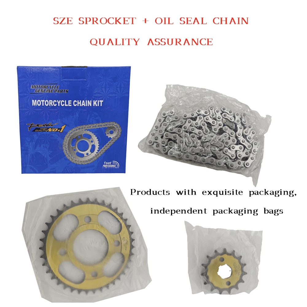 Kit Rantai CG125 38T+15T 428H- - 428 Chain ulasan dan harga